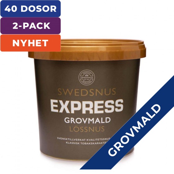 2-Pack Lössnus Grov Express 20 Dosor